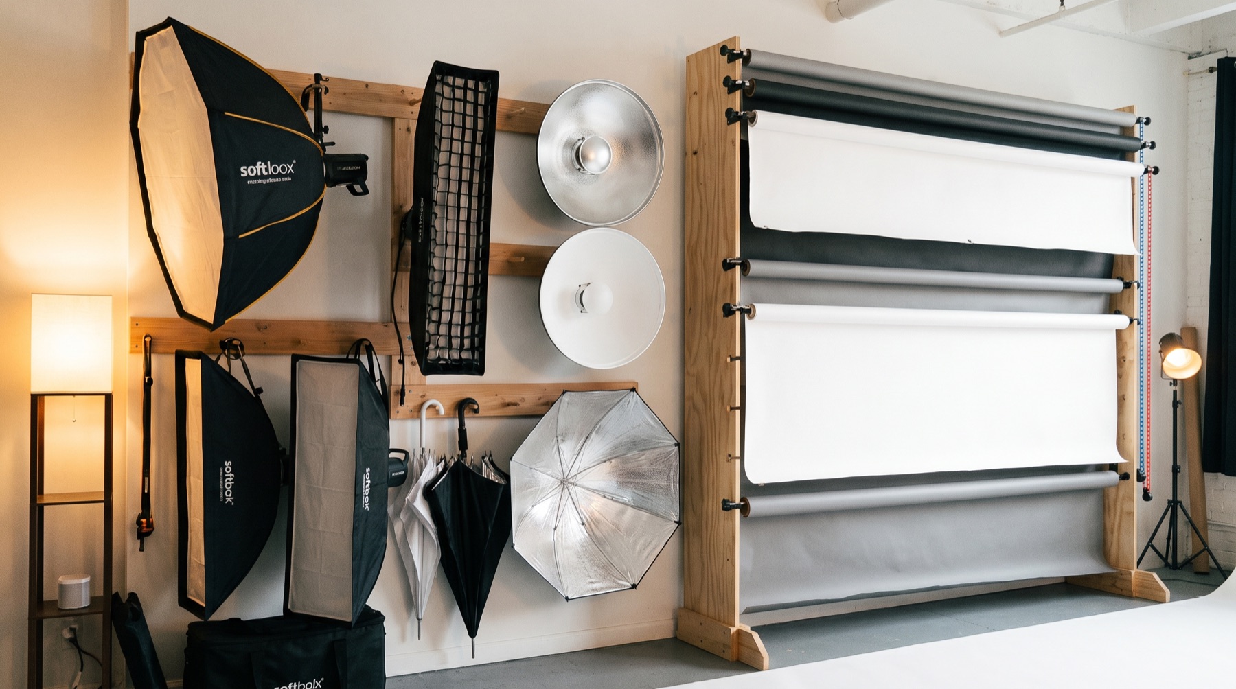 Gear wall — modifiers + seamless rolls